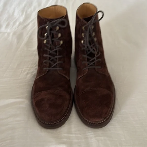Brunello Cucinelli suede brown boot. Men’s size 44. 10/10.5 Suede boots for Man in Brown | Brunello Cucinelli main image 4